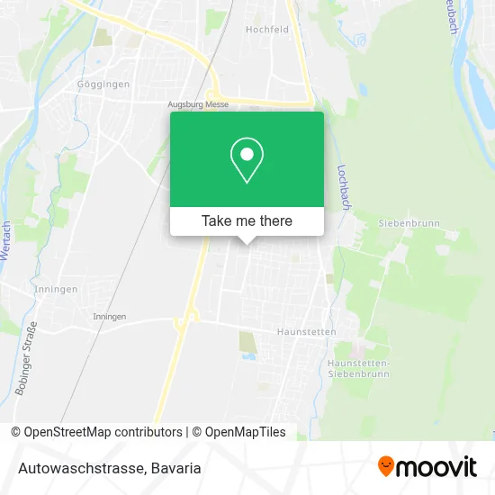 Autowaschstrasse map