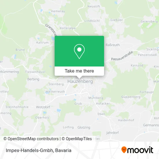 Impex-Handels-Gmbh map