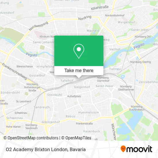 O2 Academy Brixton London map