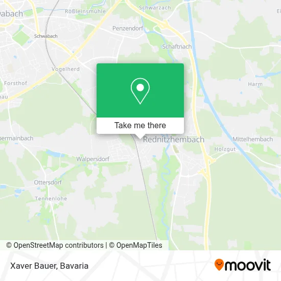 Xaver Bauer map