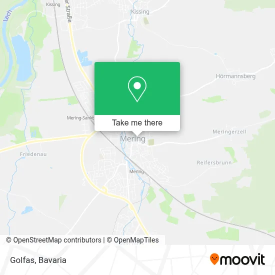 Golfas map