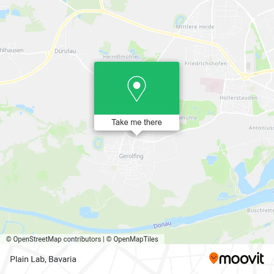Plain Lab map