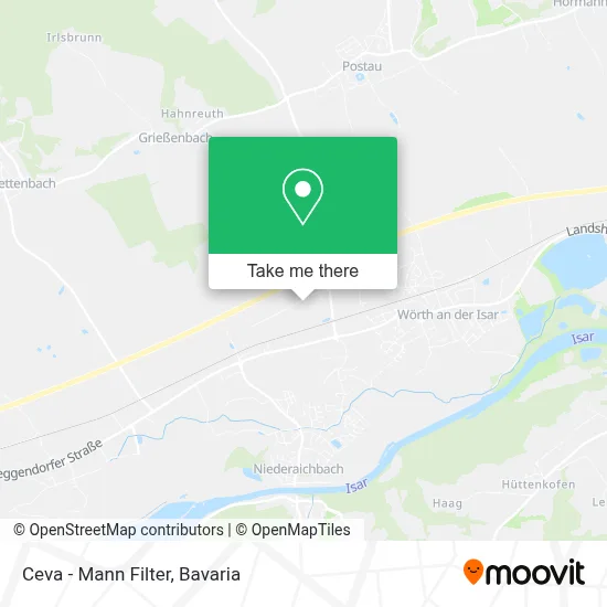 Ceva - Mann Filter map
