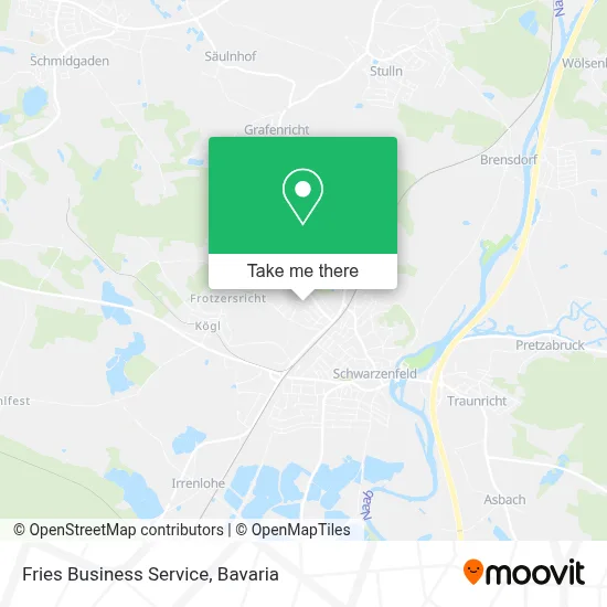 Fries Business Service map