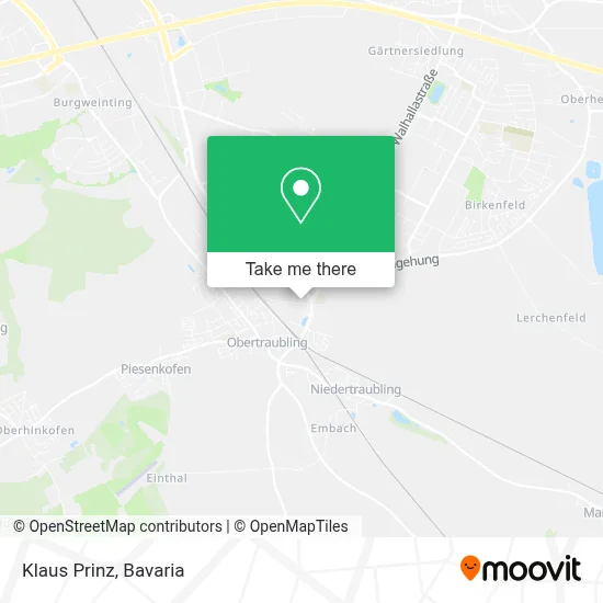 Klaus Prinz map