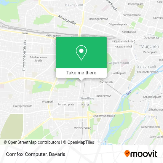 Comfox Computer map