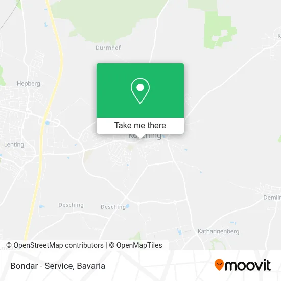 Bondar - Service map