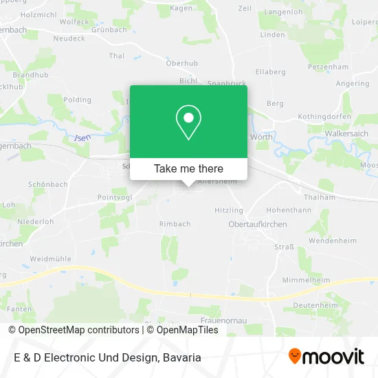 E & D Electronic Und Design map