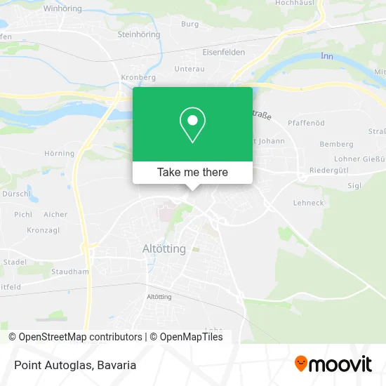Point Autoglas map