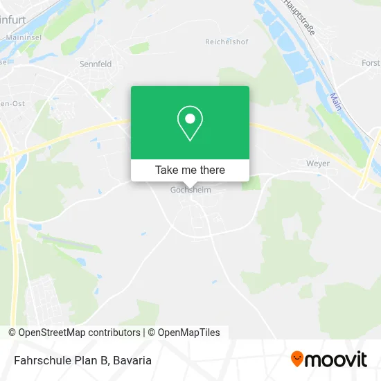 Fahrschule Plan B map