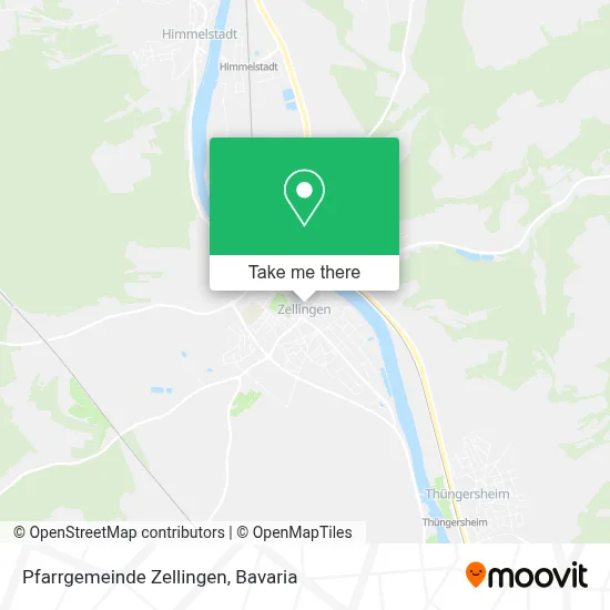 Pfarrgemeinde Zellingen map