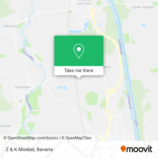 Z & K Moebel map