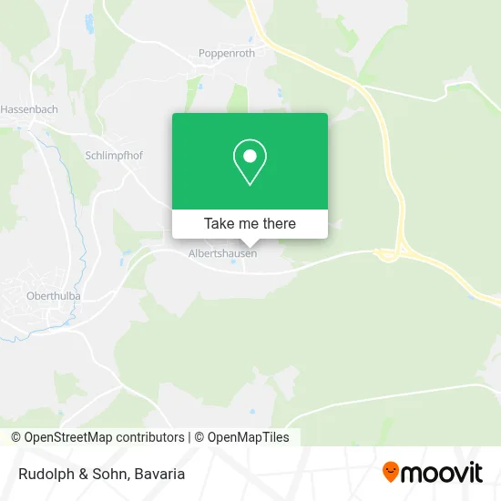 Rudolph & Sohn map