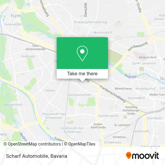Scharf Automobile map