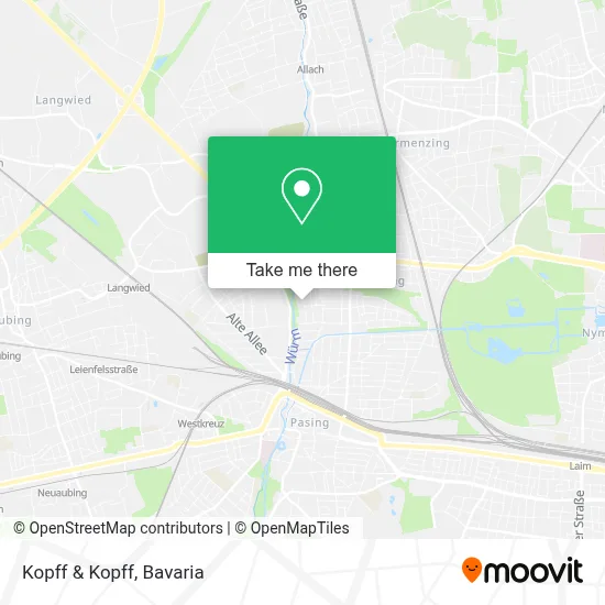 Kopff & Kopff map