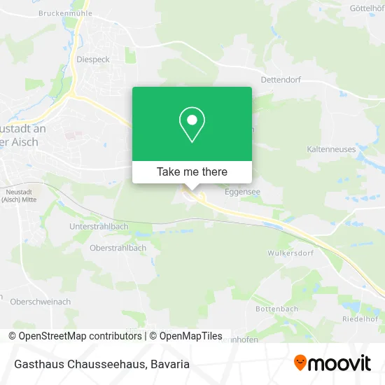 Gasthaus Chausseehaus map