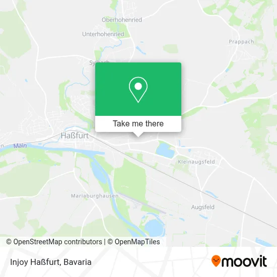 Injoy Haßfurt map