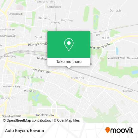 Auto Bayern map