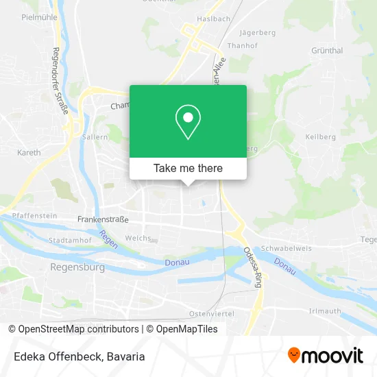 Edeka Offenbeck map