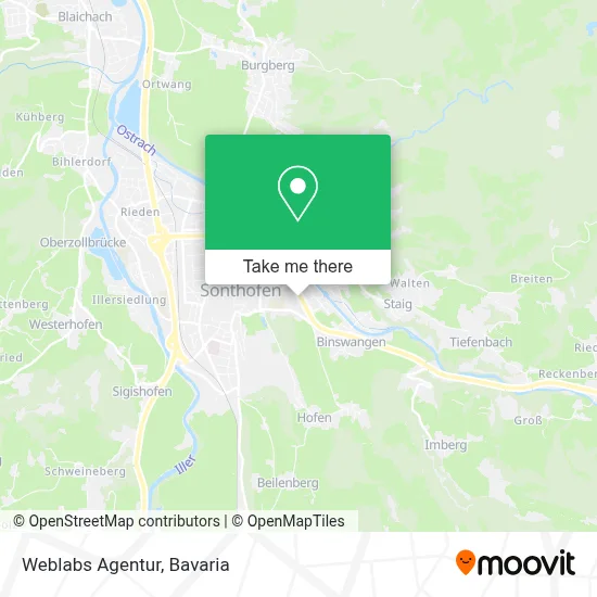 Weblabs Agentur map