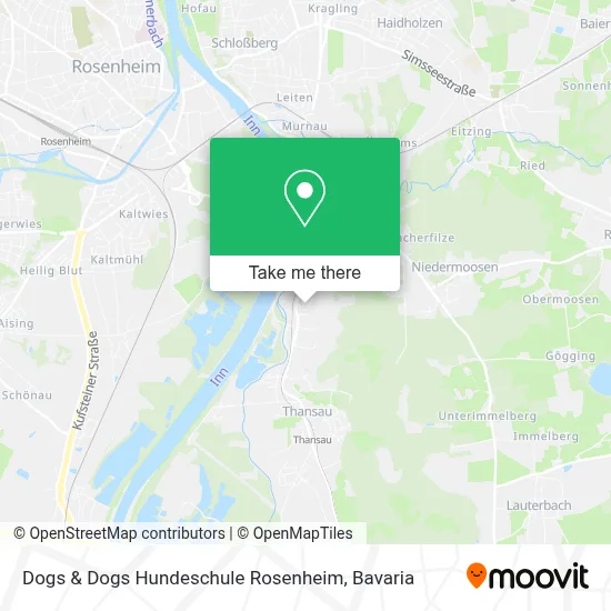 Dogs & Dogs Hundeschule Rosenheim map