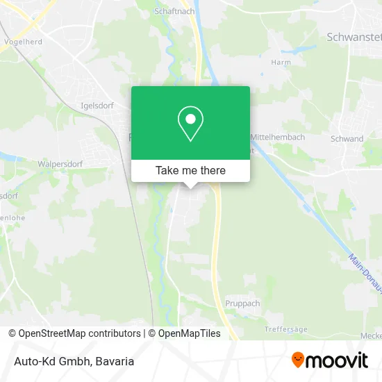 Auto-Kd Gmbh map