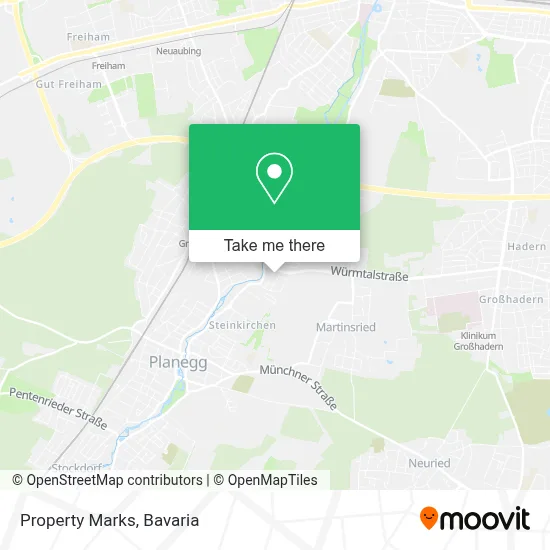 Property Marks map