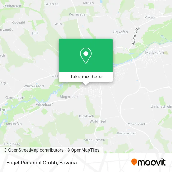 Engel Personal Gmbh map