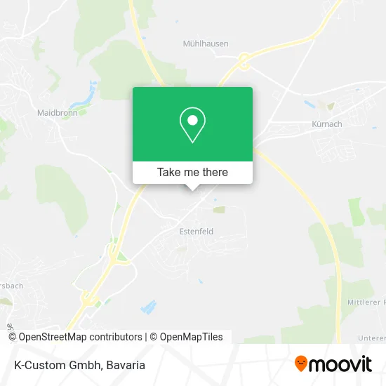 K-Custom Gmbh map
