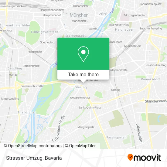 Strasser Umzug map