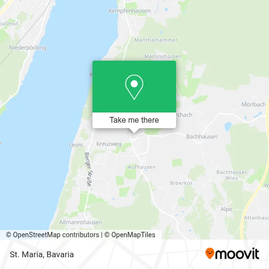St. Maria map