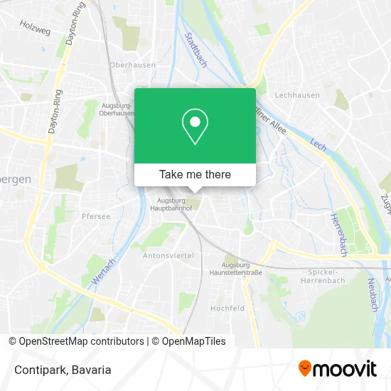 Contipark map
