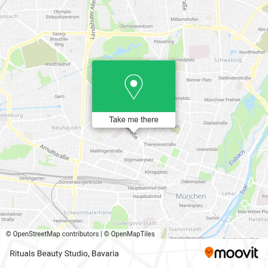Rituals Beauty Studio map