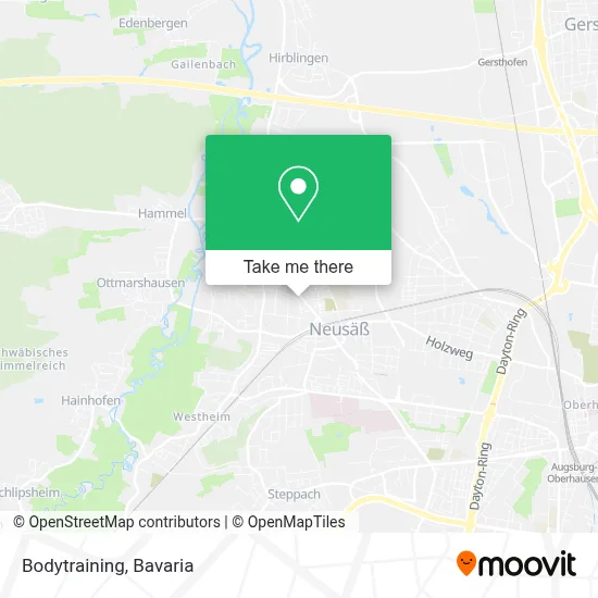 Bodytraining map