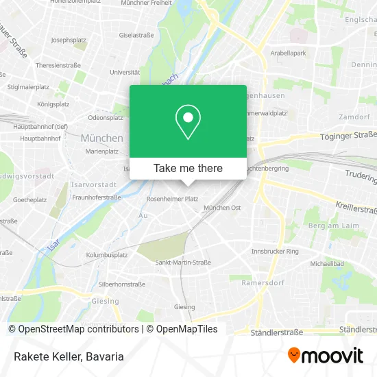 Rakete Keller map