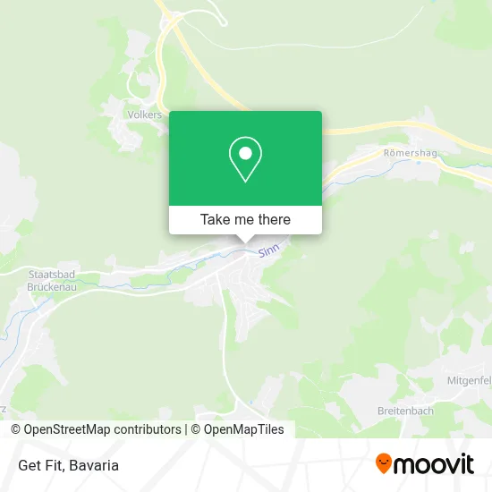 Get Fit map