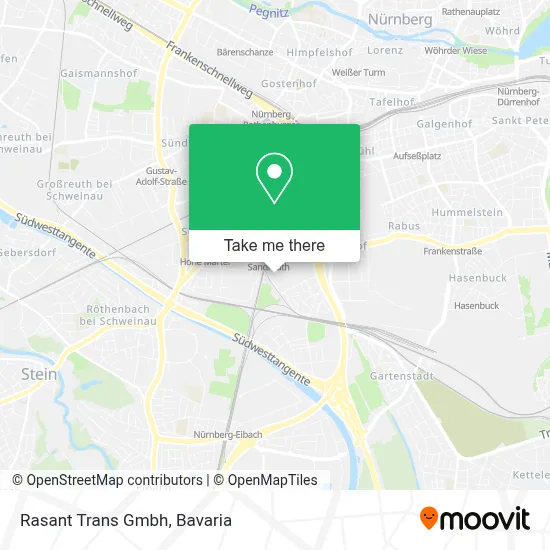 Rasant Trans Gmbh map