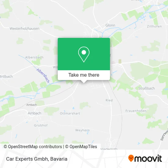 Car Experts Gmbh map