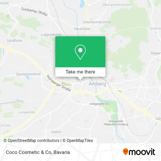 Coco Cosmetic & Co map
