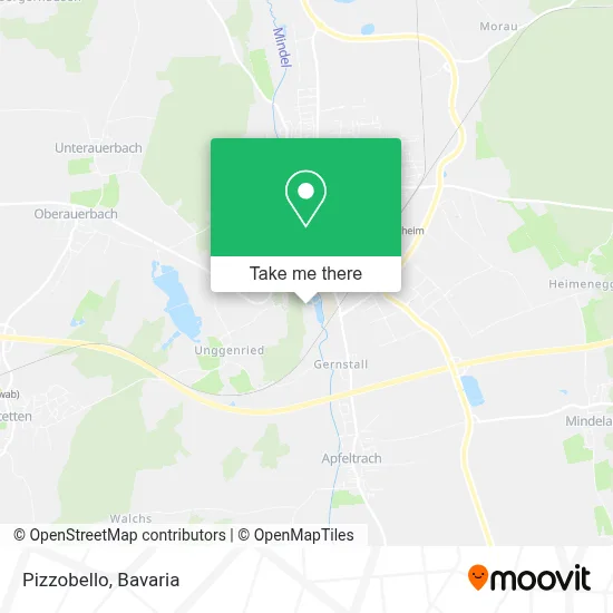 Pizzobello map