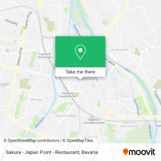 Sakura - Japan Point - Restaurant map