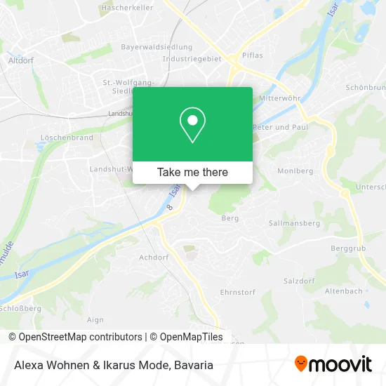 Alexa Wohnen & Ikarus Mode map