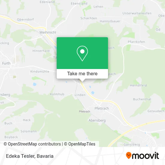 Edeka Tesler map