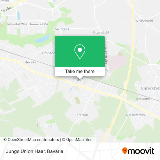 Junge Union Haar map