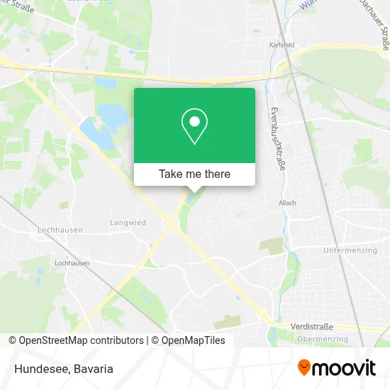 Hundesee map