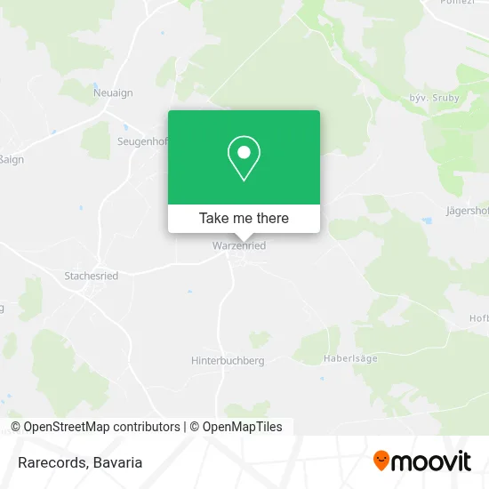 Rarecords map