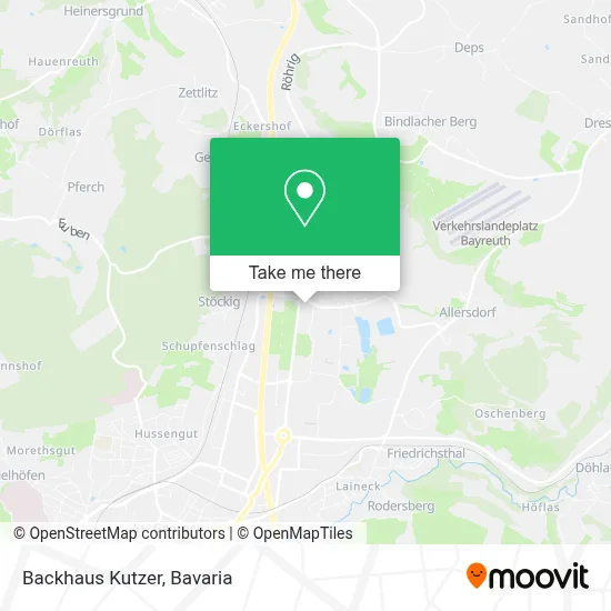Backhaus Kutzer map