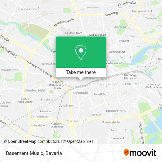 Basement Music map