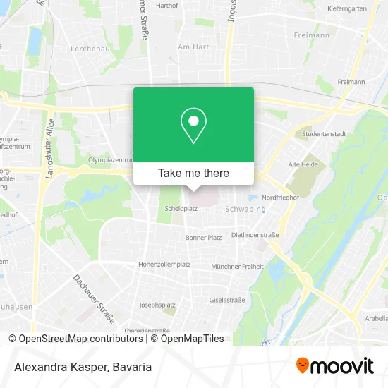 Alexandra Kasper map