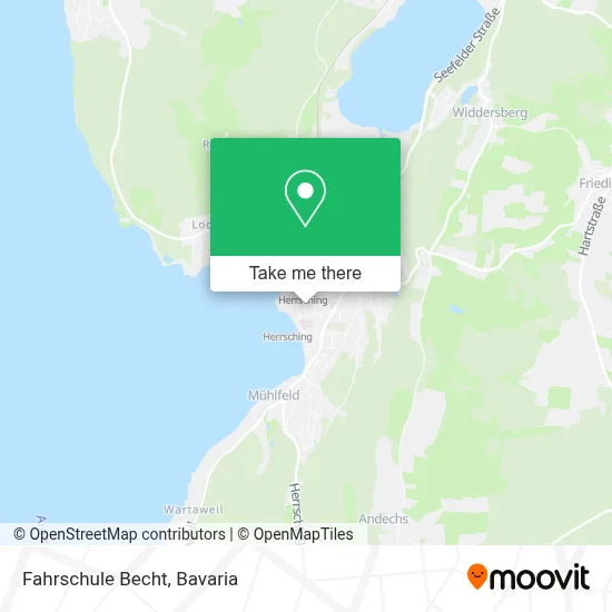Fahrschule Becht map